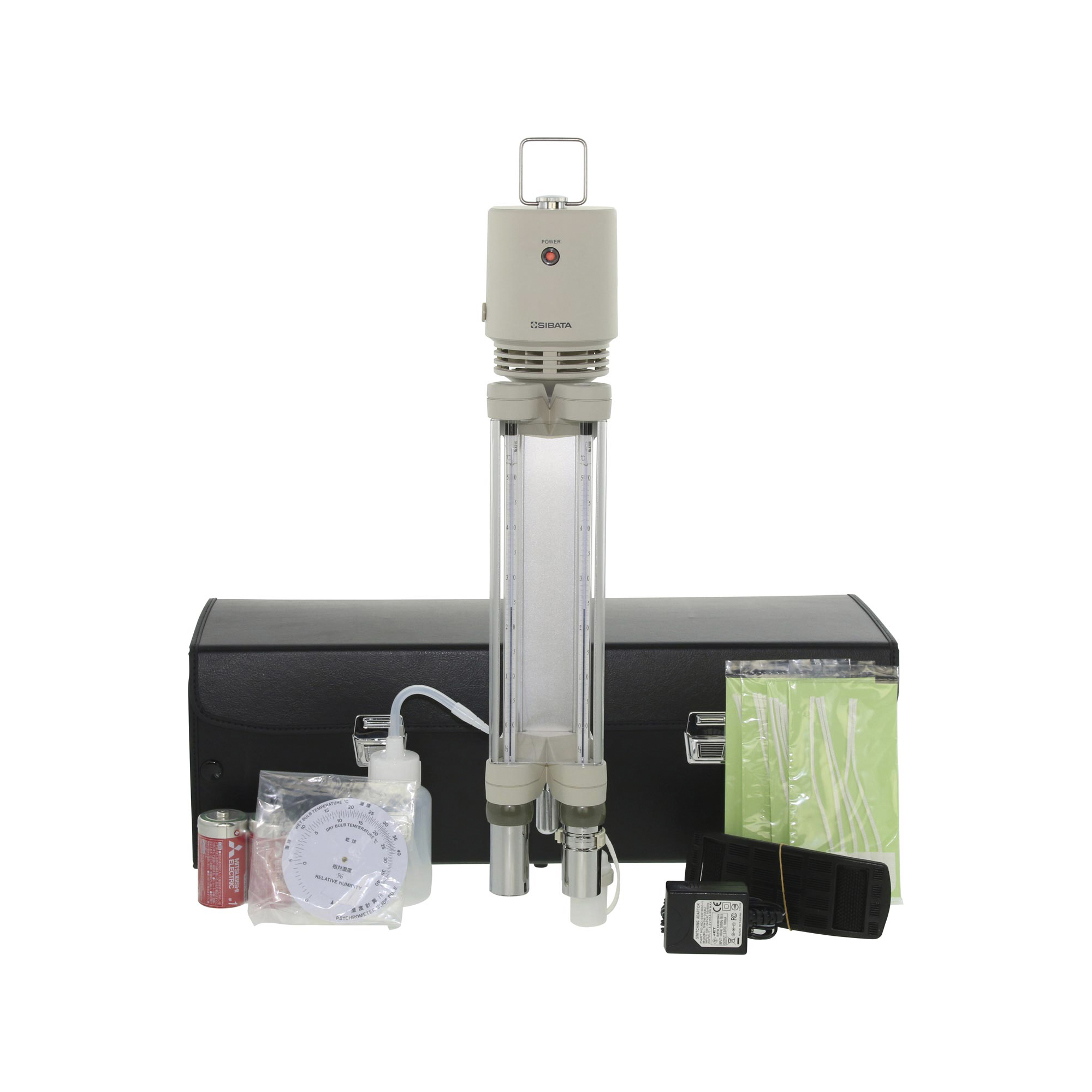 SIBATA柴田科學(xué)   Assmann RHG-1 型通風(fēng)式干濕球濕度計（電動型，僅主機(jī)）080310-07