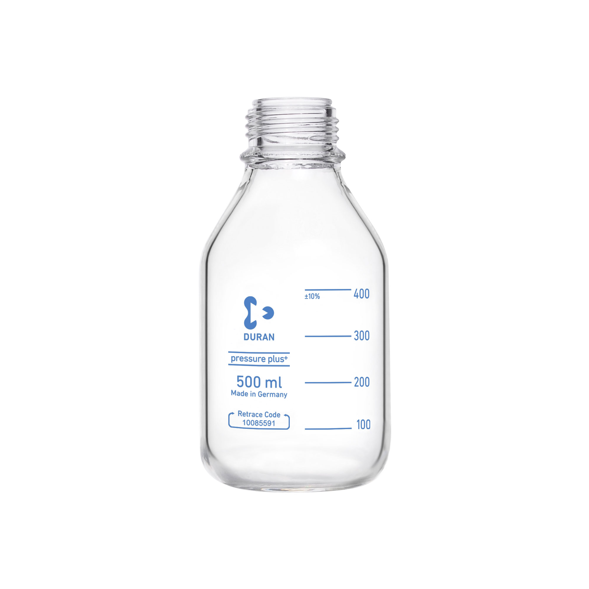 SIBATA柴田科學(xué)     Protect Plus涂層耐壓螺旋蓋瓶（僅瓶身）500毫升，10瓶裝 017570-500A