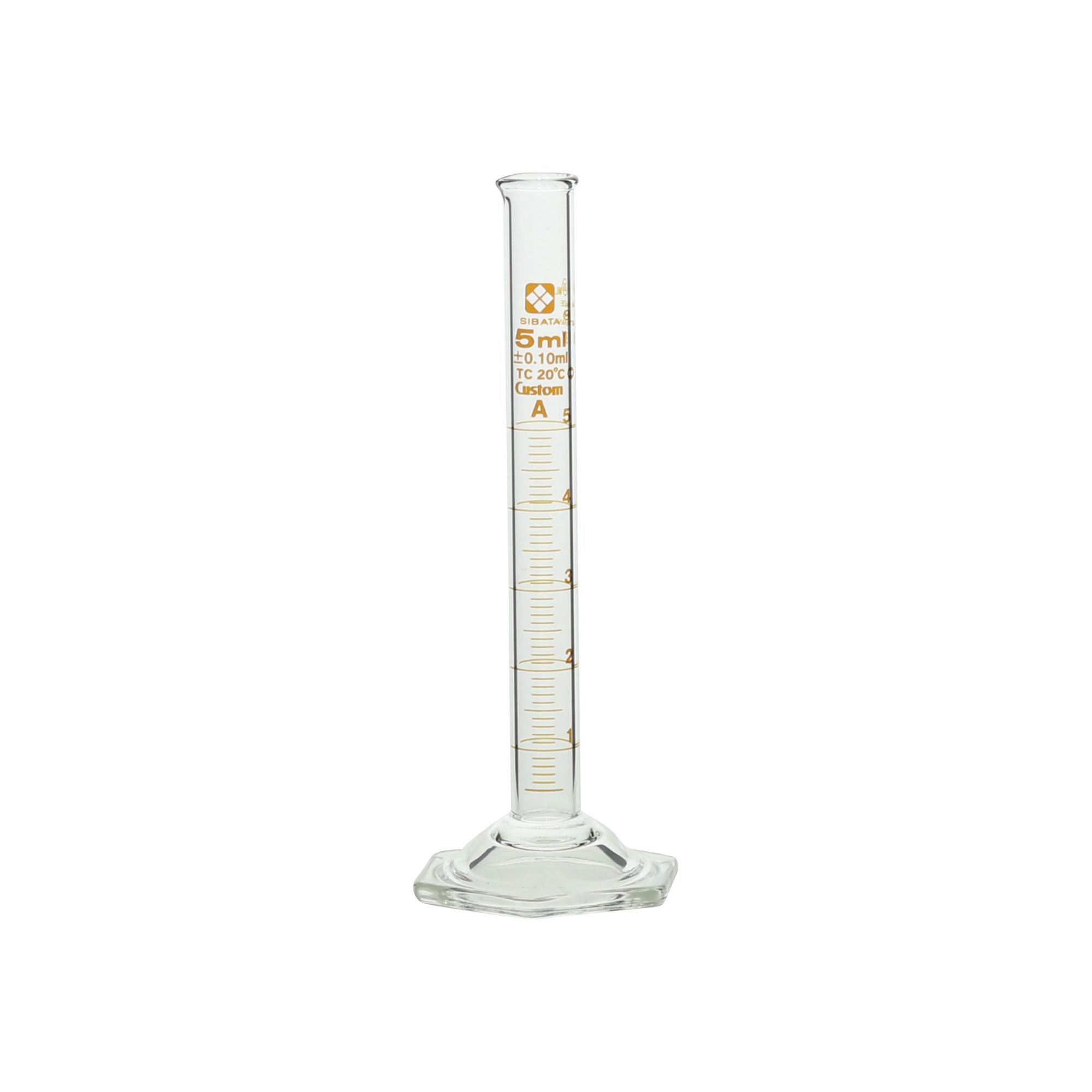 SIBATA柴田科學(xué)      定制型 A 5mL 量筒 	026500-5