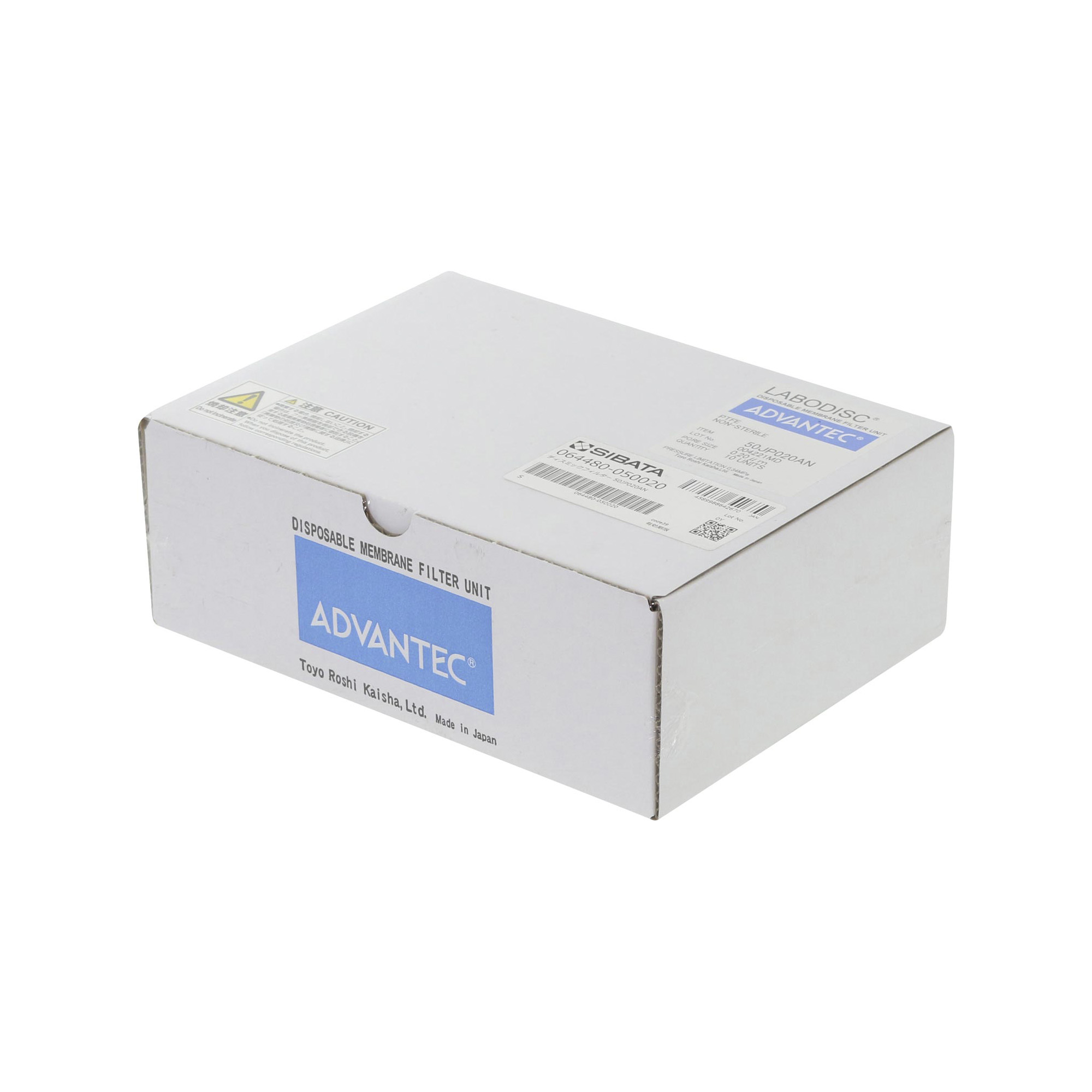 SIBATA柴田科學(xué)  Dismic 過(guò)濾器 50JP020AN（10 個(gè)） 	064480-050020